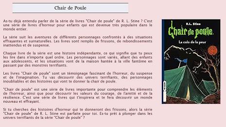 Chair de Poule