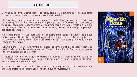 Charlie Bone