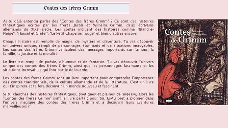 Contes des frères Grimm