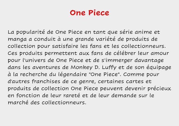 One Piece