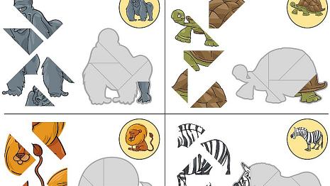 Puzzles animaux